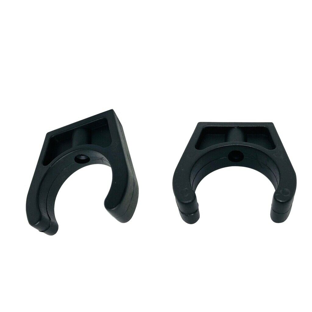 2x Boat Storage Clip for Ladder Paddle Pole Light Hook Storage Clip Black