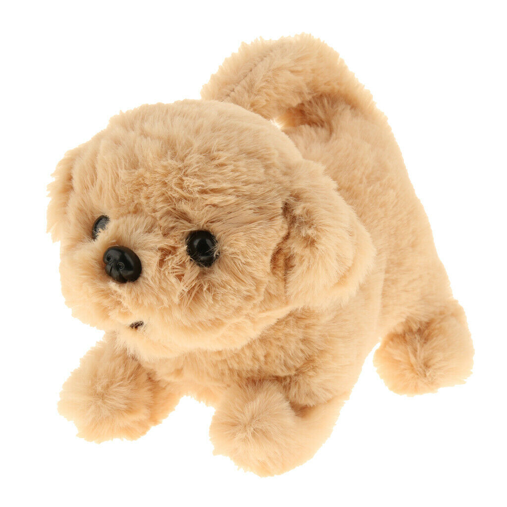 Smart Plush Dog Robotic Animal Kids Interactive Toys Golden Retriever