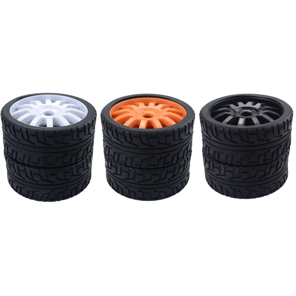 RC car umbrella wheel frame circle hex tires 1: 8 scale RC on