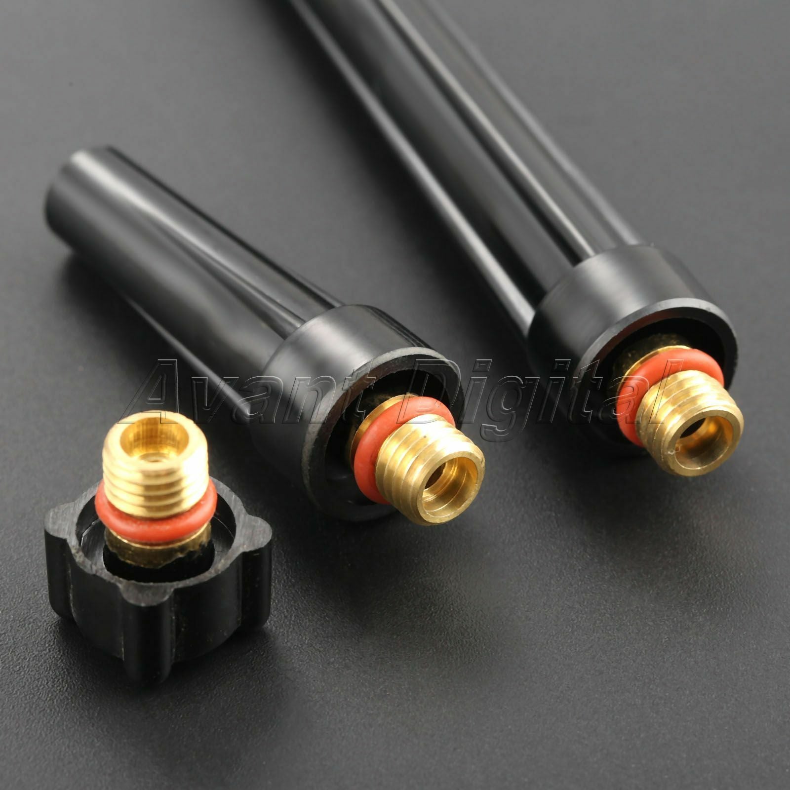 18PCS TIG Gas Lens Collet Body TIG Back Cap Welding Torch SR WP9 20 25 Supplies