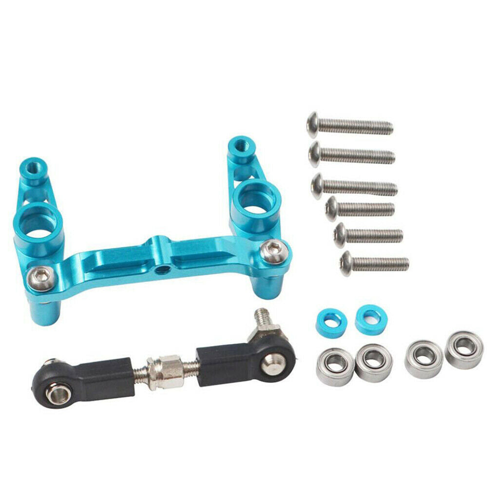 Metal RC Bearing Crank Steering Set for TT-02 1:10 RC Car Spare Accessories