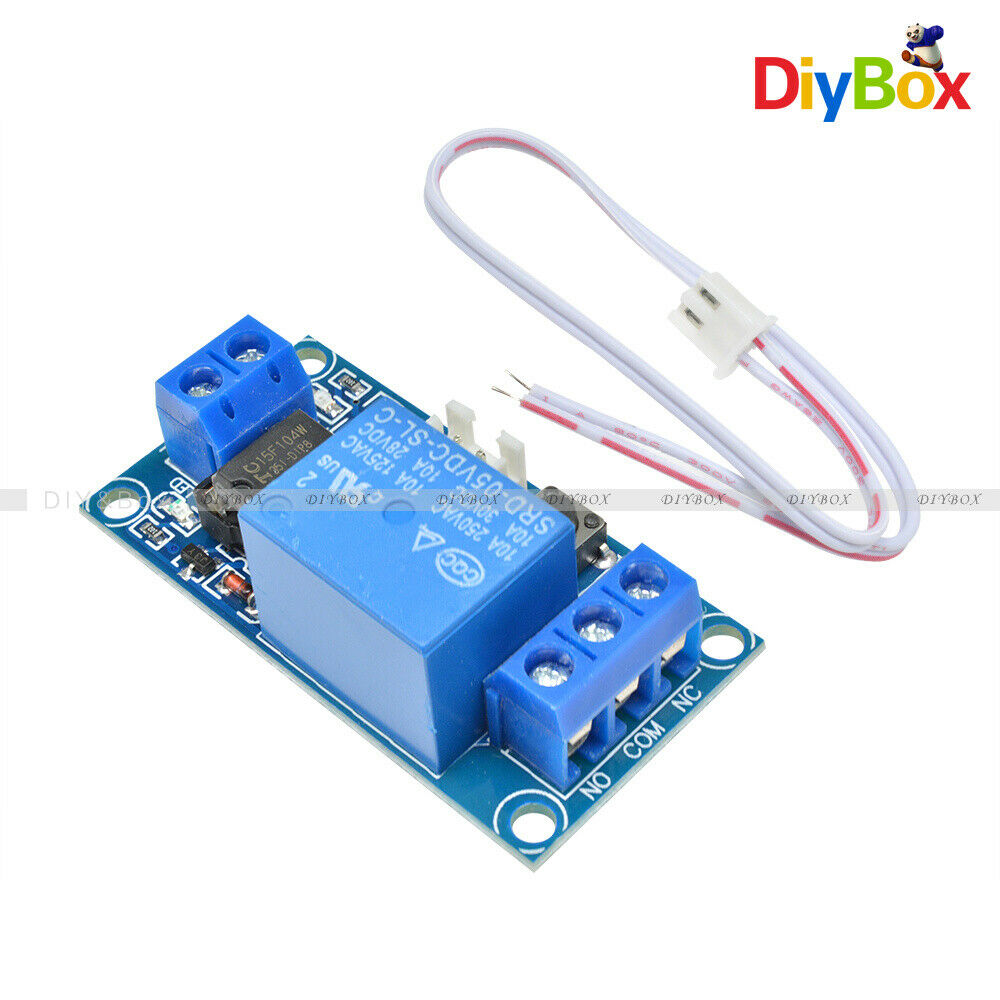 1 Channel 5V Latching Relay Module with Touch Bistable Switch MCU Control Board