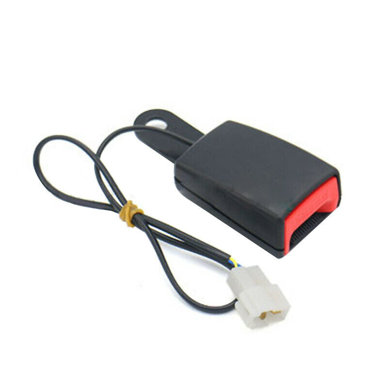 1PCS Car Vehicle Automatic Shrink Emergency Lock Belt With Alarm Function Black