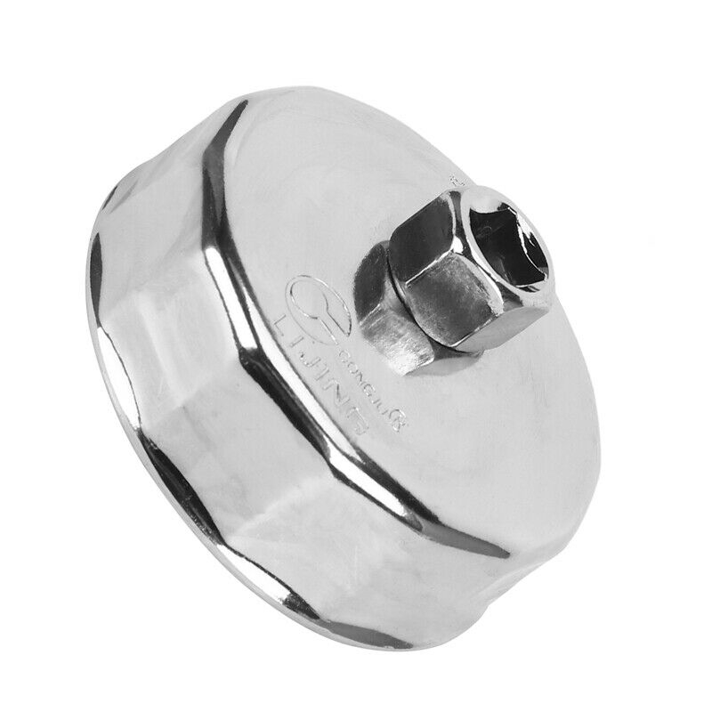 84mm 14 Flutes Oil Filter Cap Wrench Socket Cup Tool for Vehicle Car L2N7N7