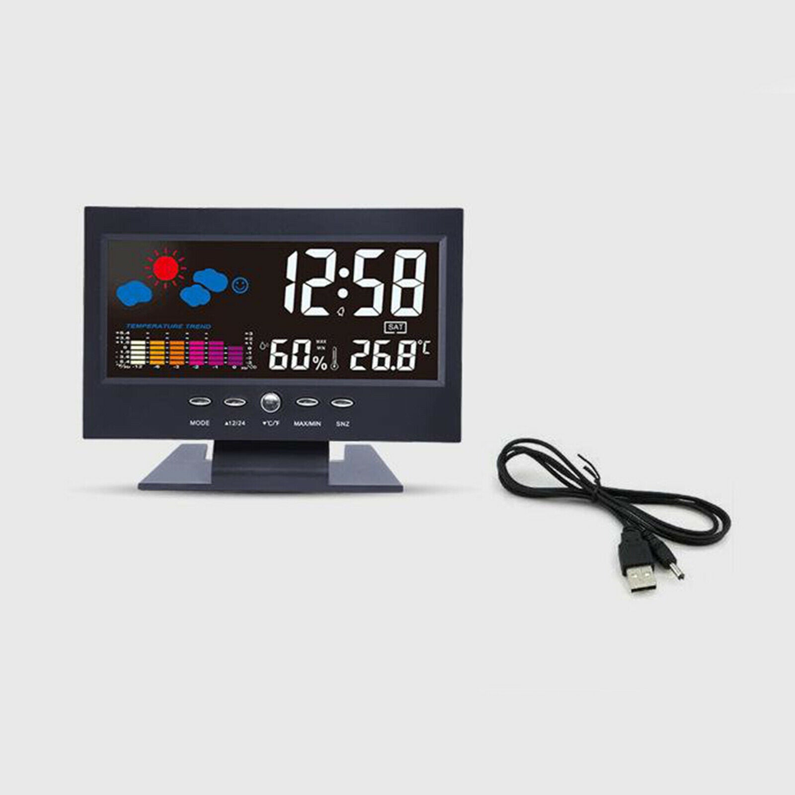 Outdoor Sensor Hygrometer with Weather Forecast Temperature Humidity Monitor