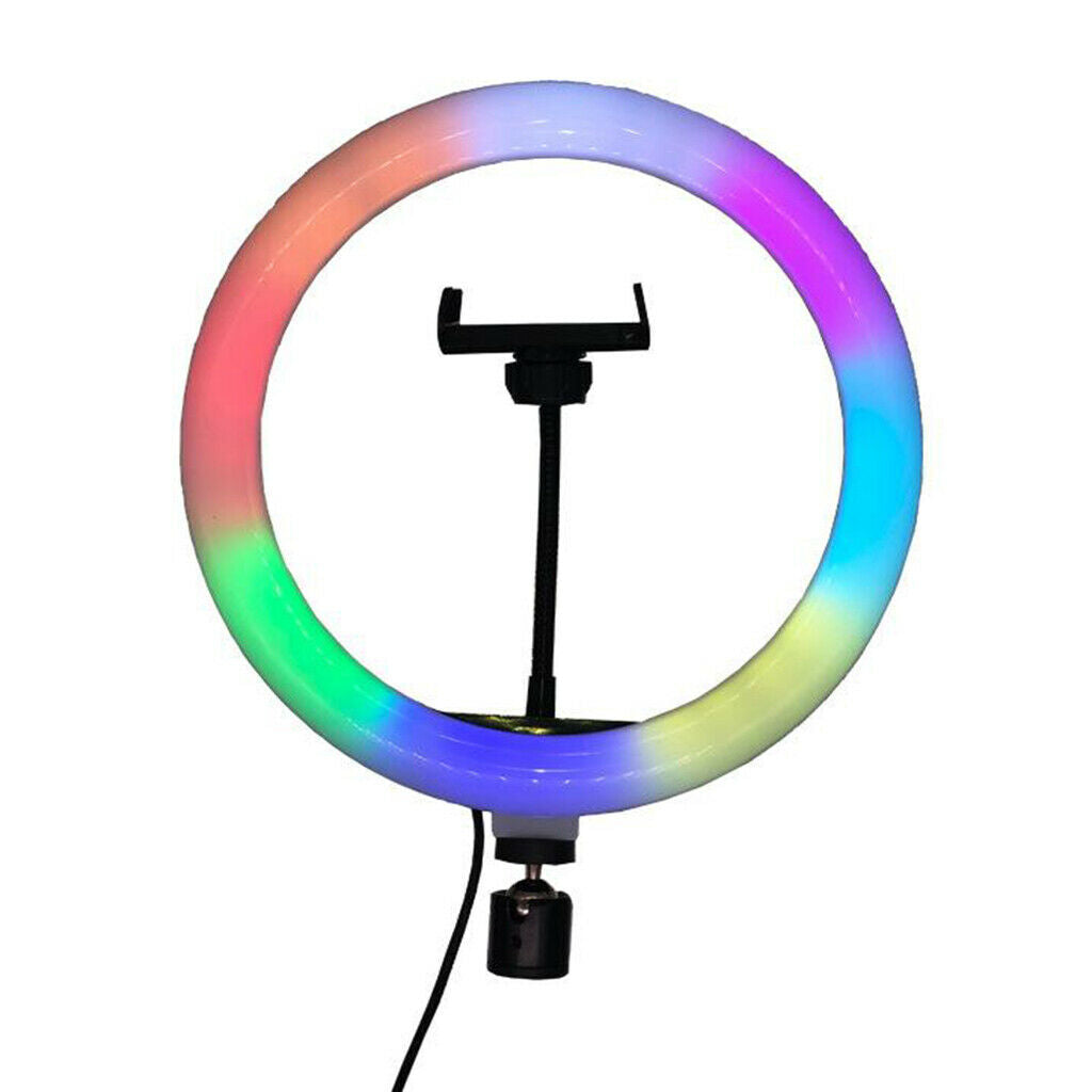 10" LED  Light with Remote Selfie Stick Tripod Stand Phone Clamp for Makeup