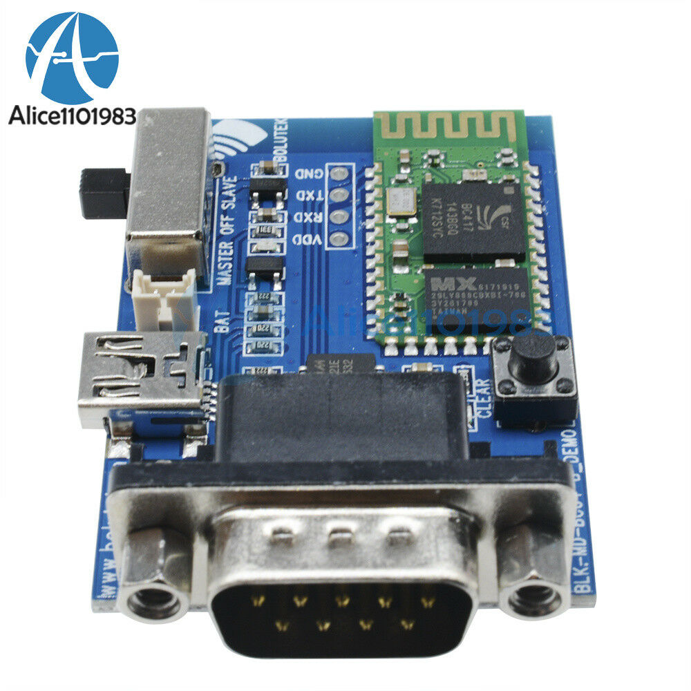 RS232 Bluetooth Serial Adapter Communication Master-Slave Module 5v mini usb