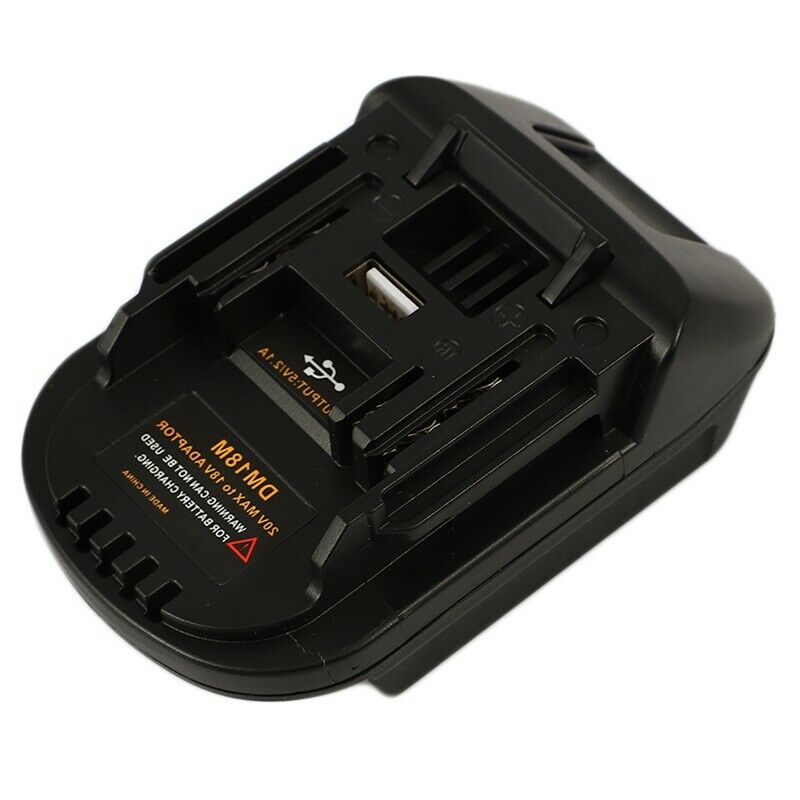 20V To 18V Battery Conversion Dm18M Li-Ion Charger Tool Adapter For Makita Bl1I3