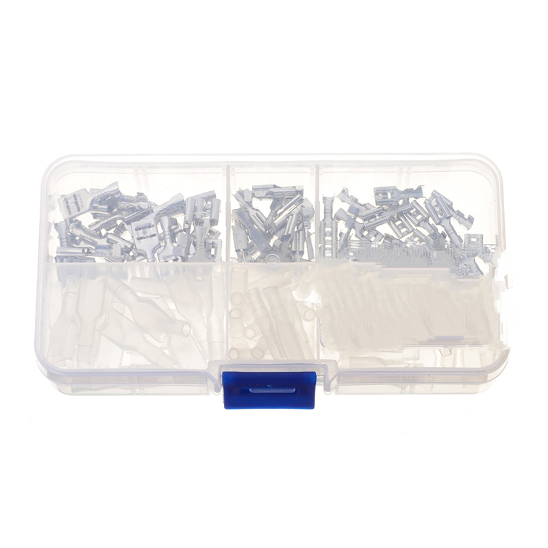 120Pcs Plug-In Spring Terminal Plug-In Terminal Cold Press Connection Insulation