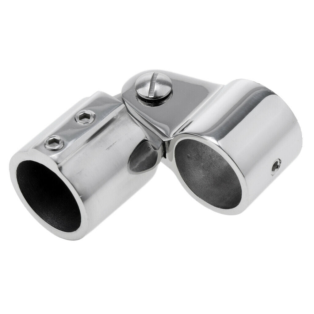 Steel 25mm Bimini Eye Outer End Cover Hinge