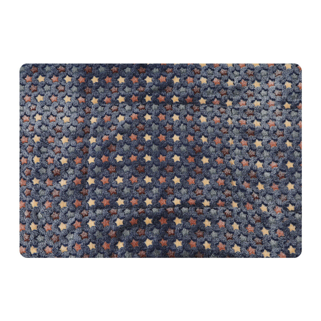 Flannel Dog Mat Nest Pet Cushion Puppy Sand Pad Pet Protector Pad Star Gray