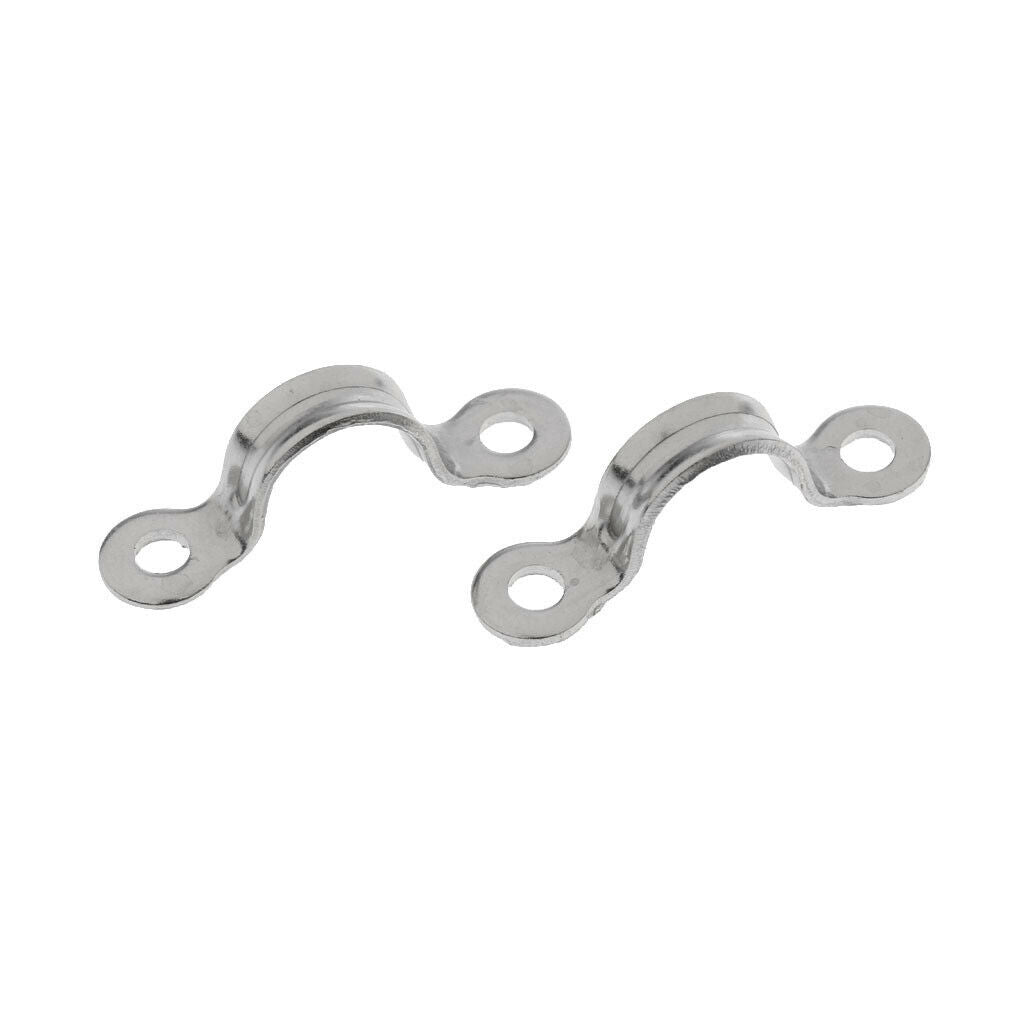 5x stainless steel U-clamp U-clamp mini double bracket bracket 13 x 15mm