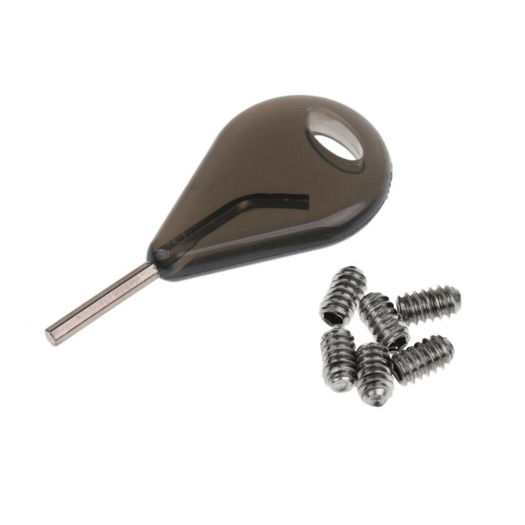 Compatible Fin Key+Grub Screws for Surf Board Longboard Surfing Accessories