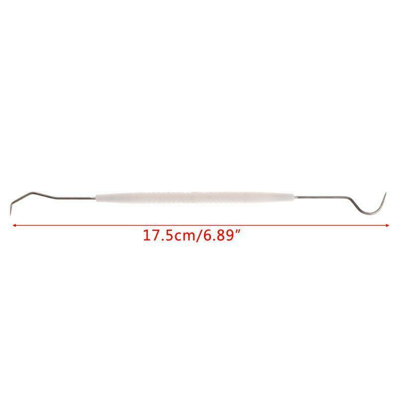 Ant Equipment Cleaner Remover Cleaning Hook Double Head Tools Test Tube Steel