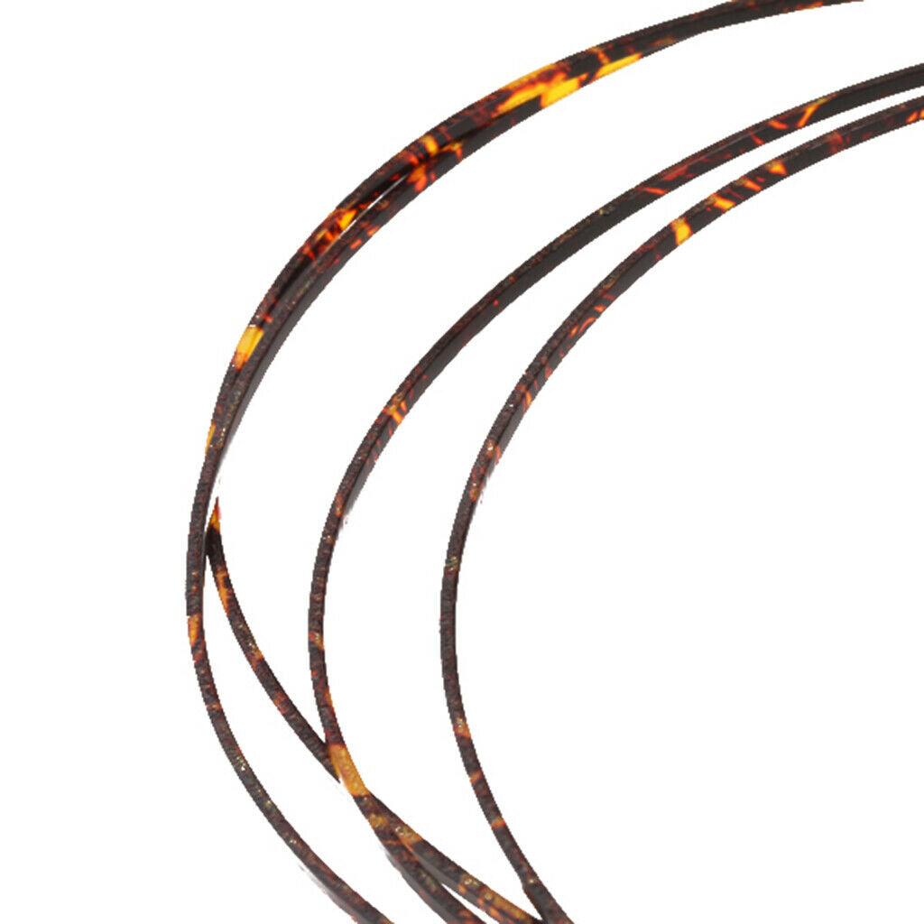 2 Cool Guitar Parts Celluloid Body Project Binding Purfling Strip 1650x2mmx1.5mm