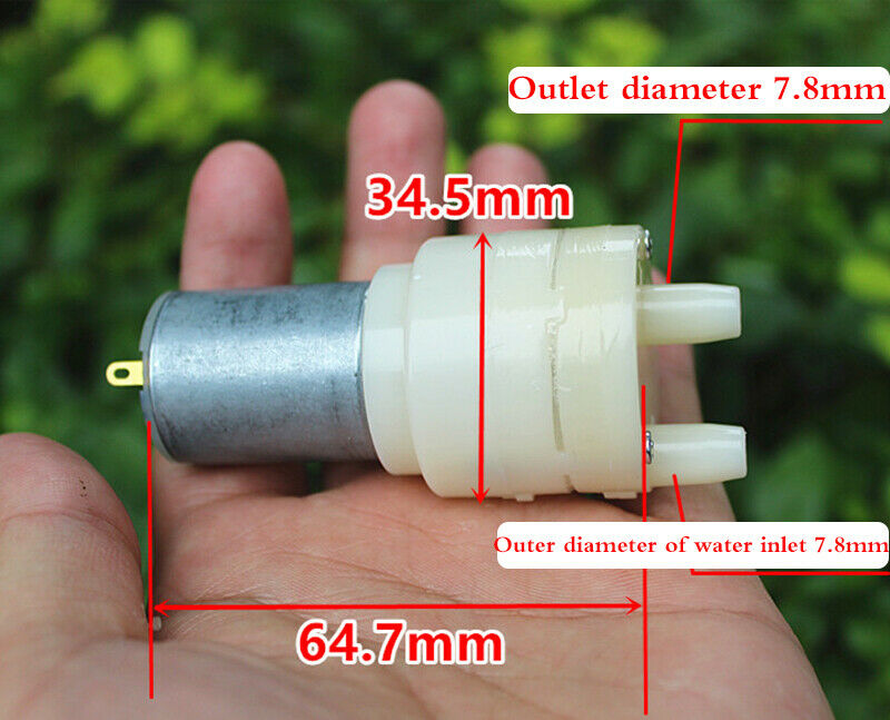 1pcs DC 3.7-12V small water pump Accessories pumping Self-priming pump