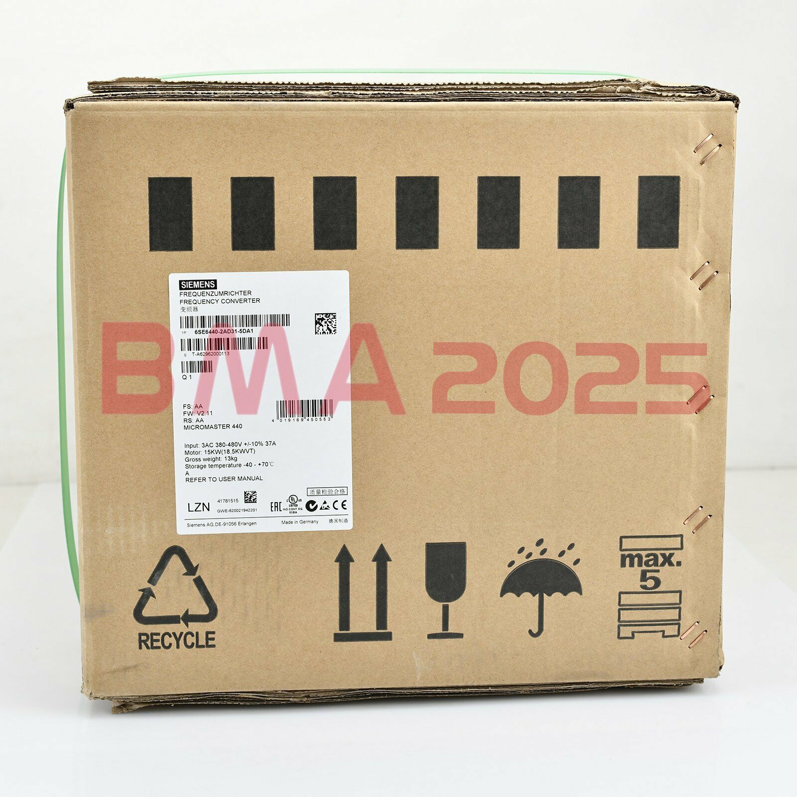New 6SE6 440-2AD31-5DA1 6SE6440-2AD31-5DA1 1year warranty DHL free Ship SM9T