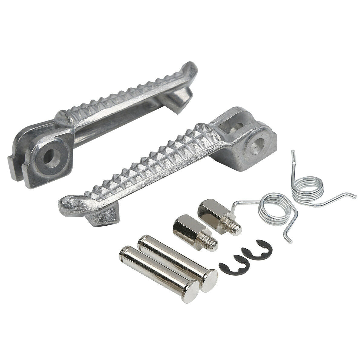 Front Footrests Foot Pegs Fit For YAMAHA YZF R1 R6 YZF600 R6S Black
