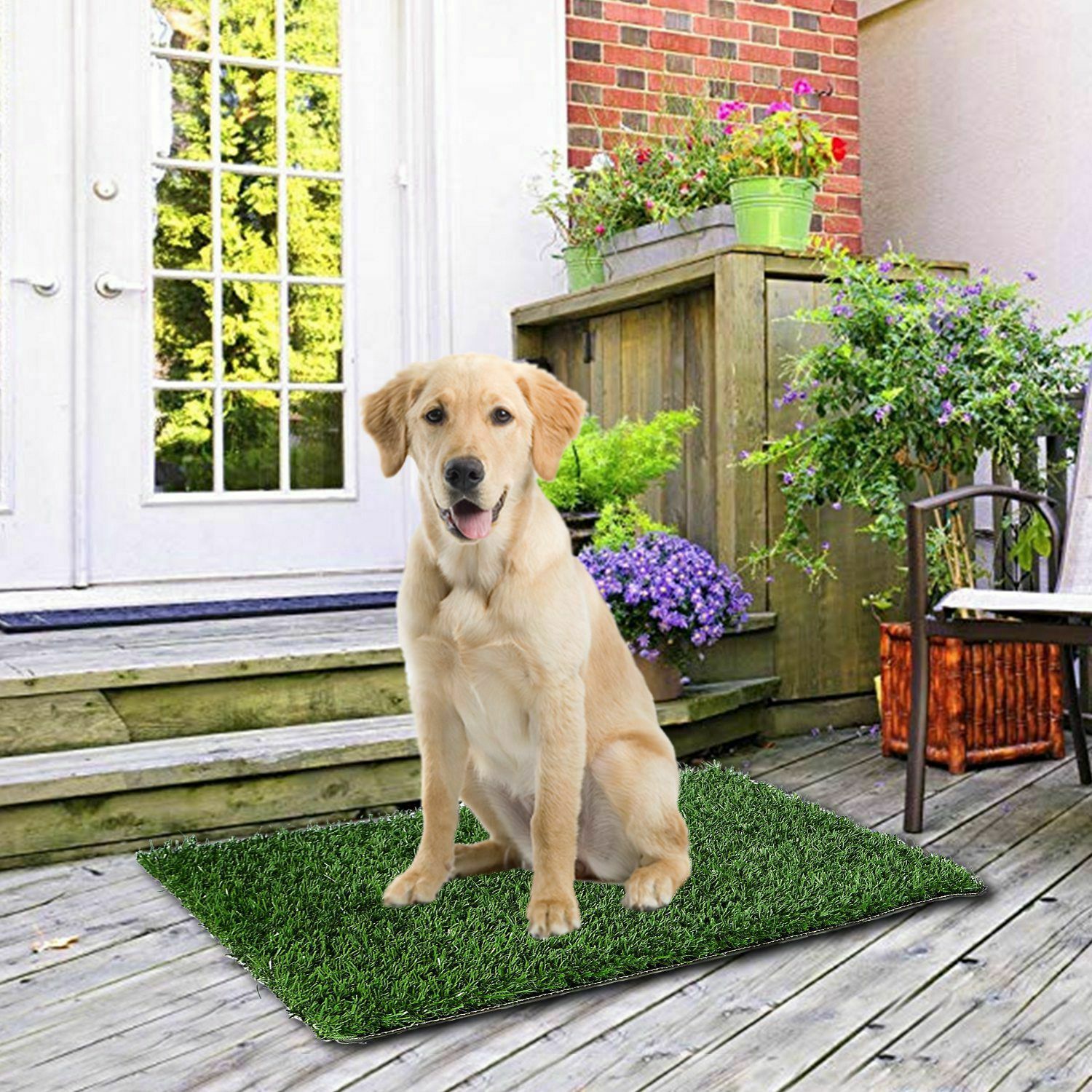 Replacement for Artificial Turf Pet Potty Toilet Training Replacement Grass Pad