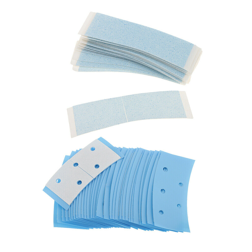 72Pcs Sweatproof Wig Fixing Bonding Tapes Long-lasting Glue for Toupee Skin