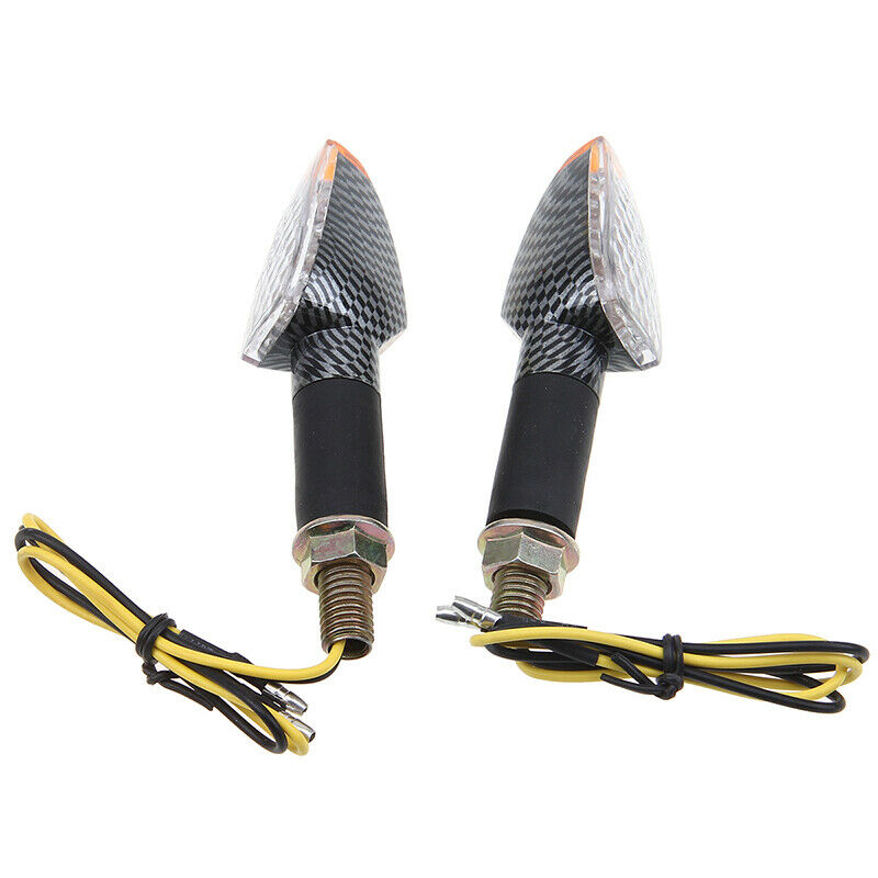 Motorcycle LED ABS Turn Signal Lights Indicators Blinker Universal For Kawasaki