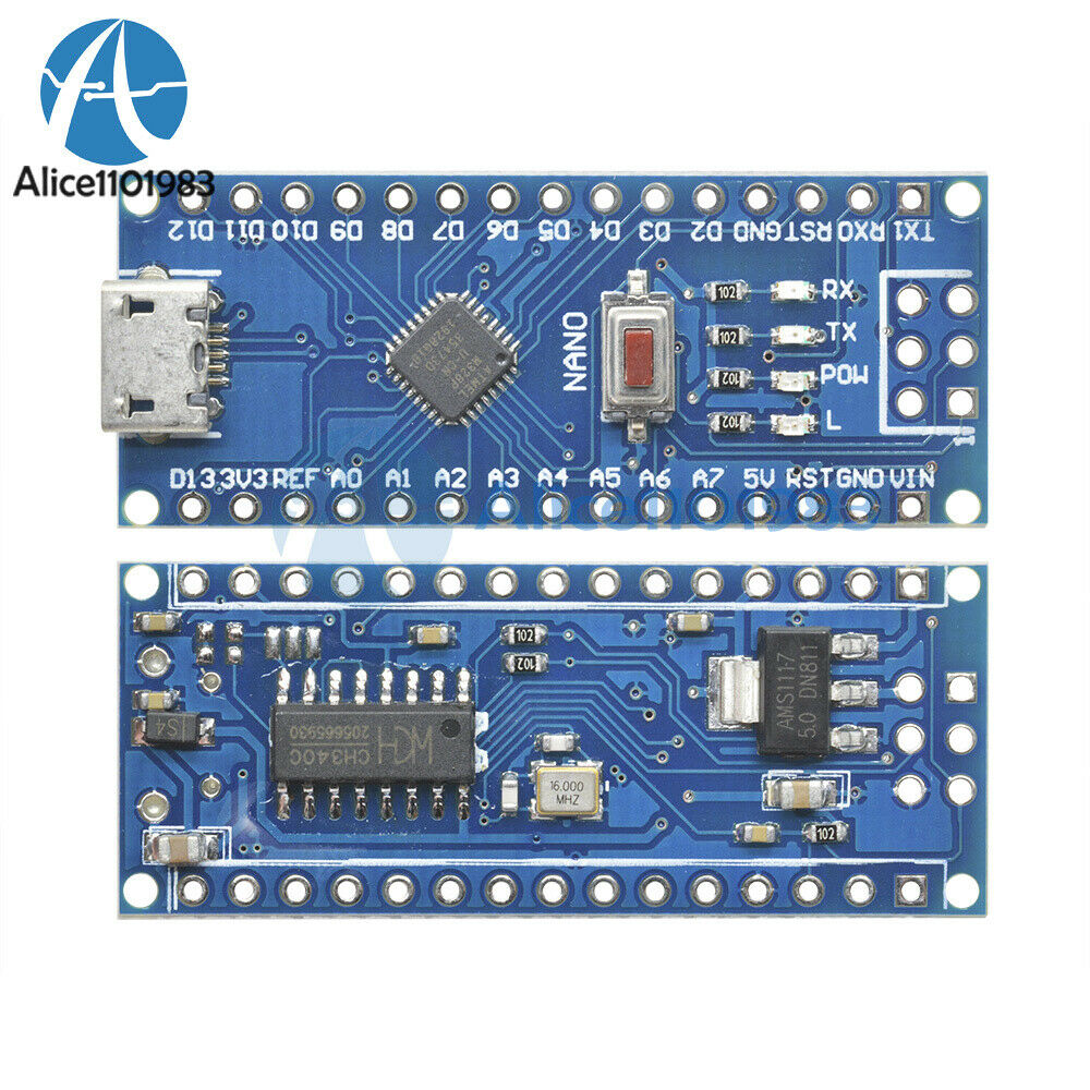 Micro USB ATmega328 CH340 NANO V3.0 Micro-Controller Board 5V 16M for Arduino