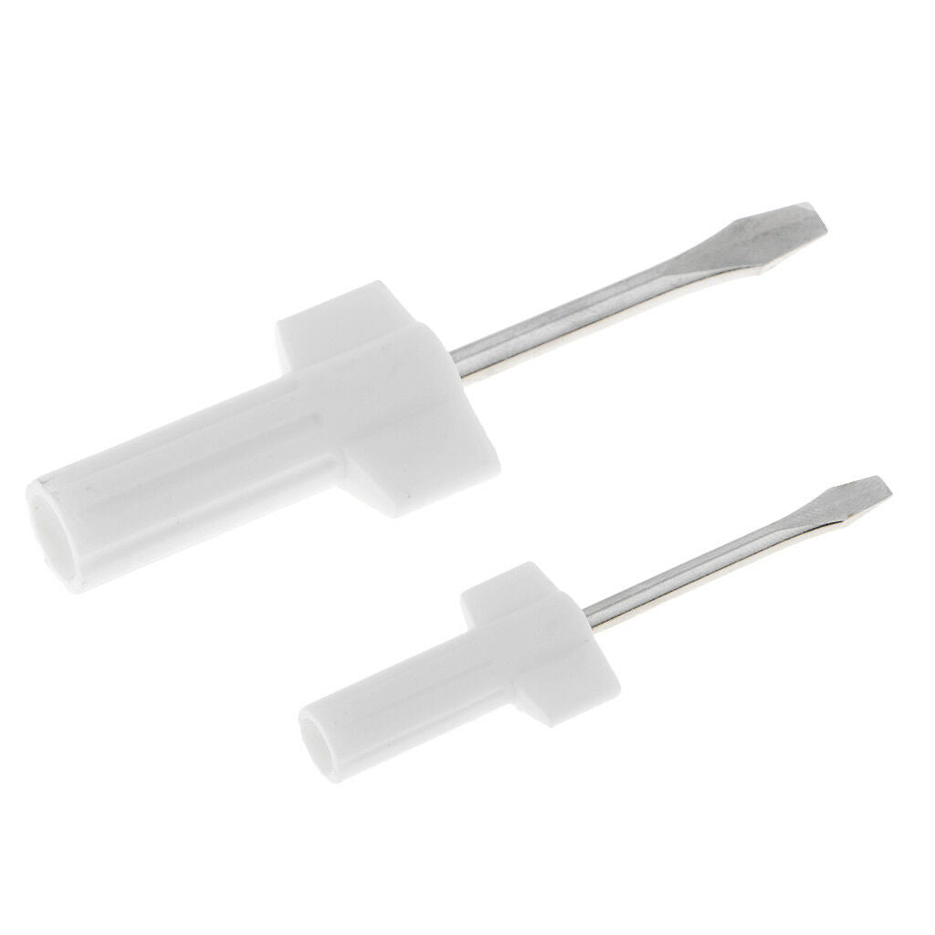 2pcs Small Flathead Sewing Machine Screwdrivers for Domestic Sewing Machine