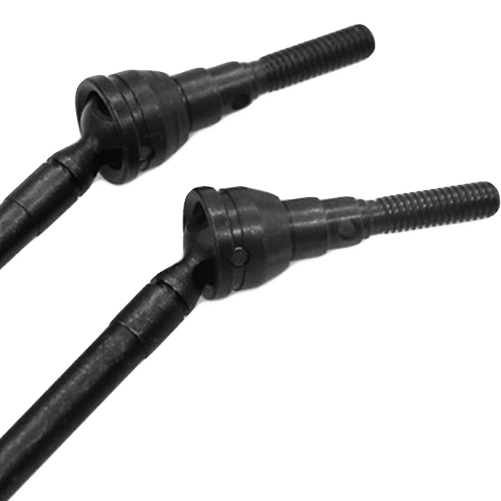 2x RC Car Metal Front Axle CVD Joint Drive Shafts for Tamiya CC02 Vehicles