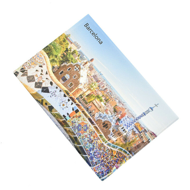 Refrigerator Stickers Barcelona Fridge Magnets Tourist Travel Home Decorative