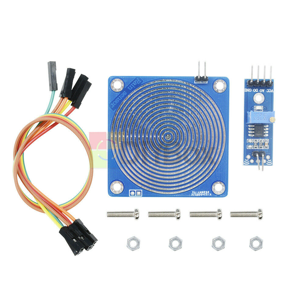 3.3-5V Humidity Detection Sensor Module Snow Rain raindrops Detection FArduino