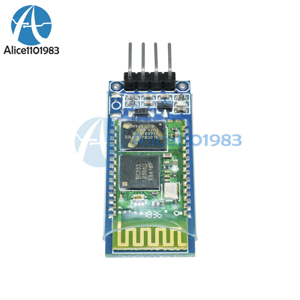 2PCS Wireless Serial 6 Pin Bluetooth RF Transceiver Module HC-05 RS232 Kit