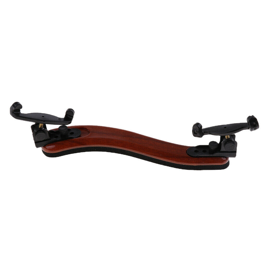 4 Piece Replacement String Set + 4/4 3/4 Adjustable Violin Headrest