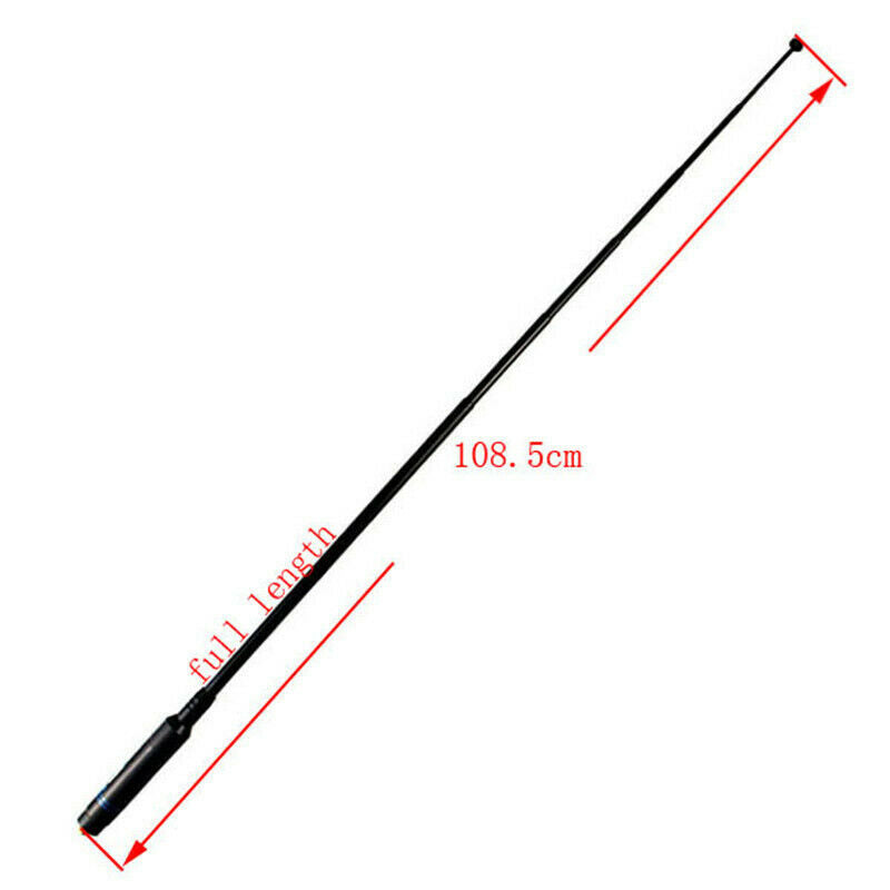 RH-660S SMA-Female Telescopic Antenna for BAOFENG UV-5R WOUXUN KG-659 HYT TC-268