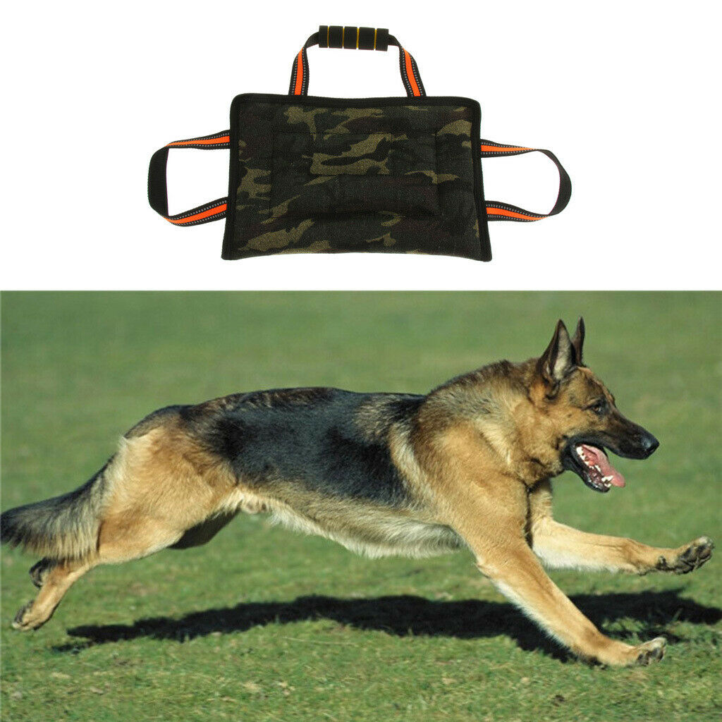 Pet Dog Bite Tug Toys Jute Bite Tug Pillow for Training Young Dogs