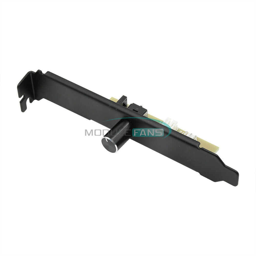For CPU Case HDD DDR VGA 3 Channels PC Cooler Cooling Fan Speed Controller