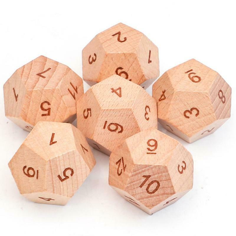 1Set Wooden Board Game Set Sensory Dice Game Indoor Party Game Board Accessory