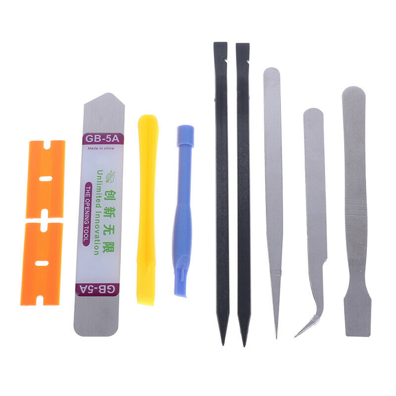 10 in 1 tablet phone repair disassembly tool tweezers crowbar disassembly pi Kt