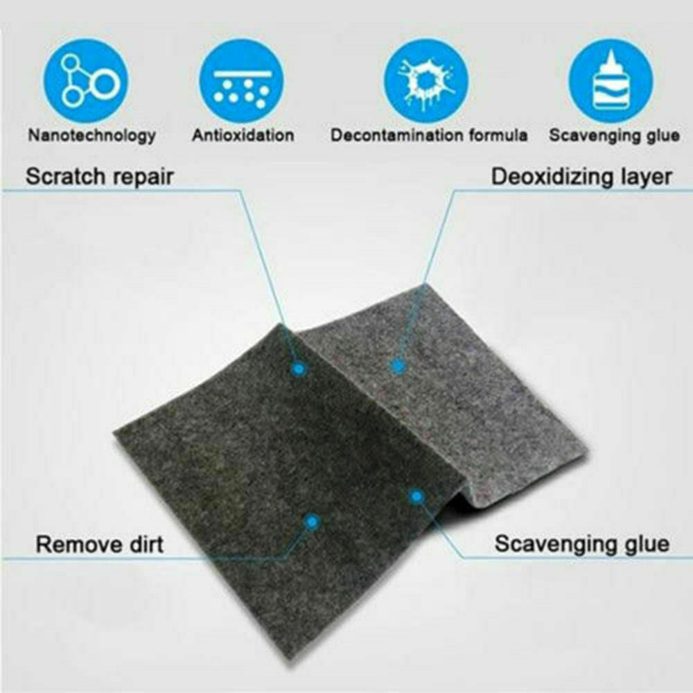 Car Scratch Repair Remover Eraser Magic Cloth Clear Coat Amazing Fast