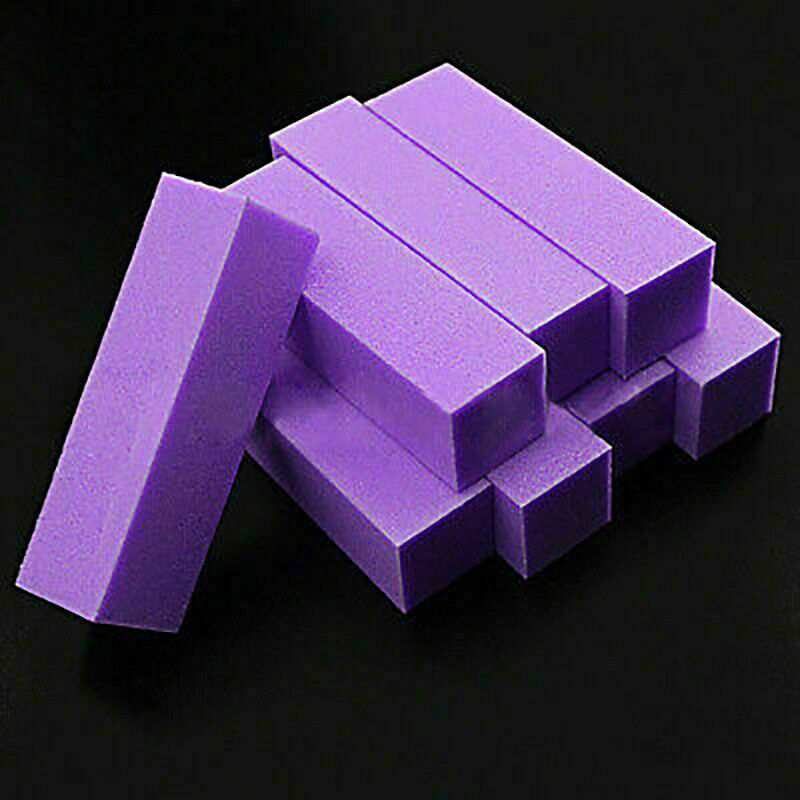 10X Buffing Buffer Block Files Acrylic Pedicure Sanding Manicure Nails Art Tips