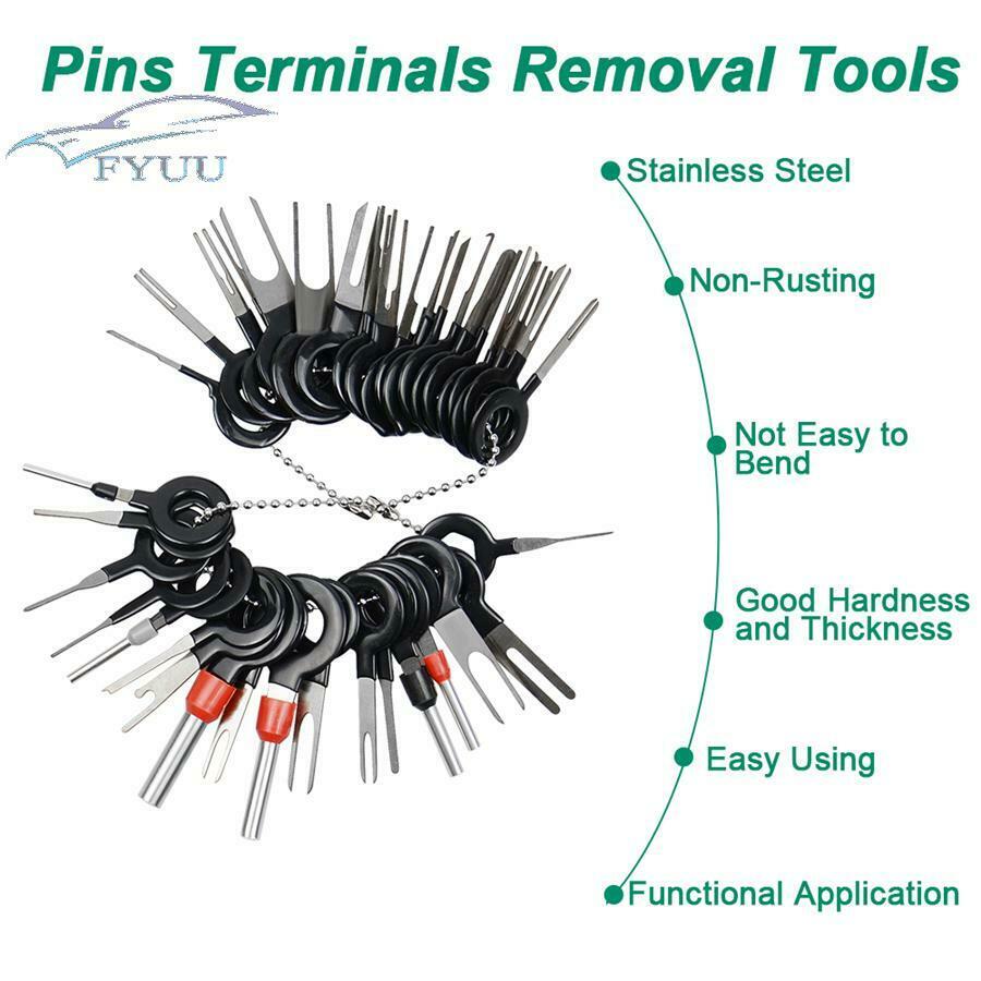 59* Car Wire Harness Terminal Plug Extracter Connector Pin Needle Remove Tool