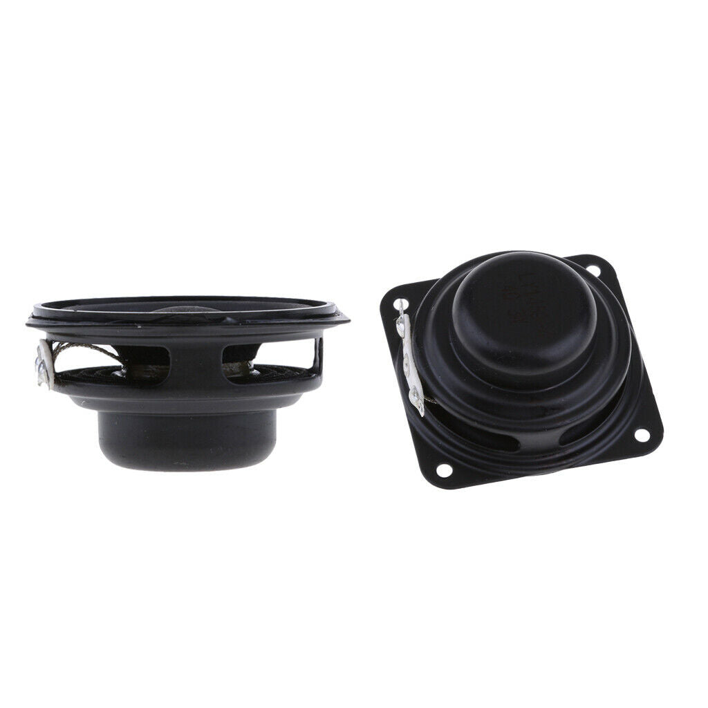 2x 40mm 4Ohm 3W Full Range Audio Speaker Round Loudspeaker 16 Coil