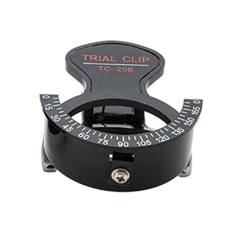 2PCS Trial Frame Clip Lens Frames Optometry Single Eye Optical Test Frame Stand