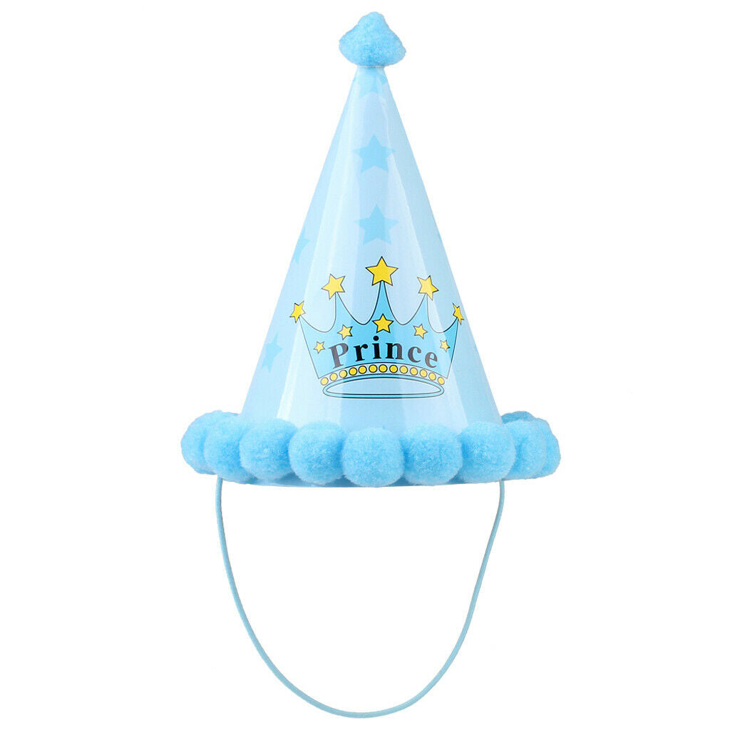4x Dog Birthday Bandana with Party Cone Hat Big Outfit And Birthday Decoration