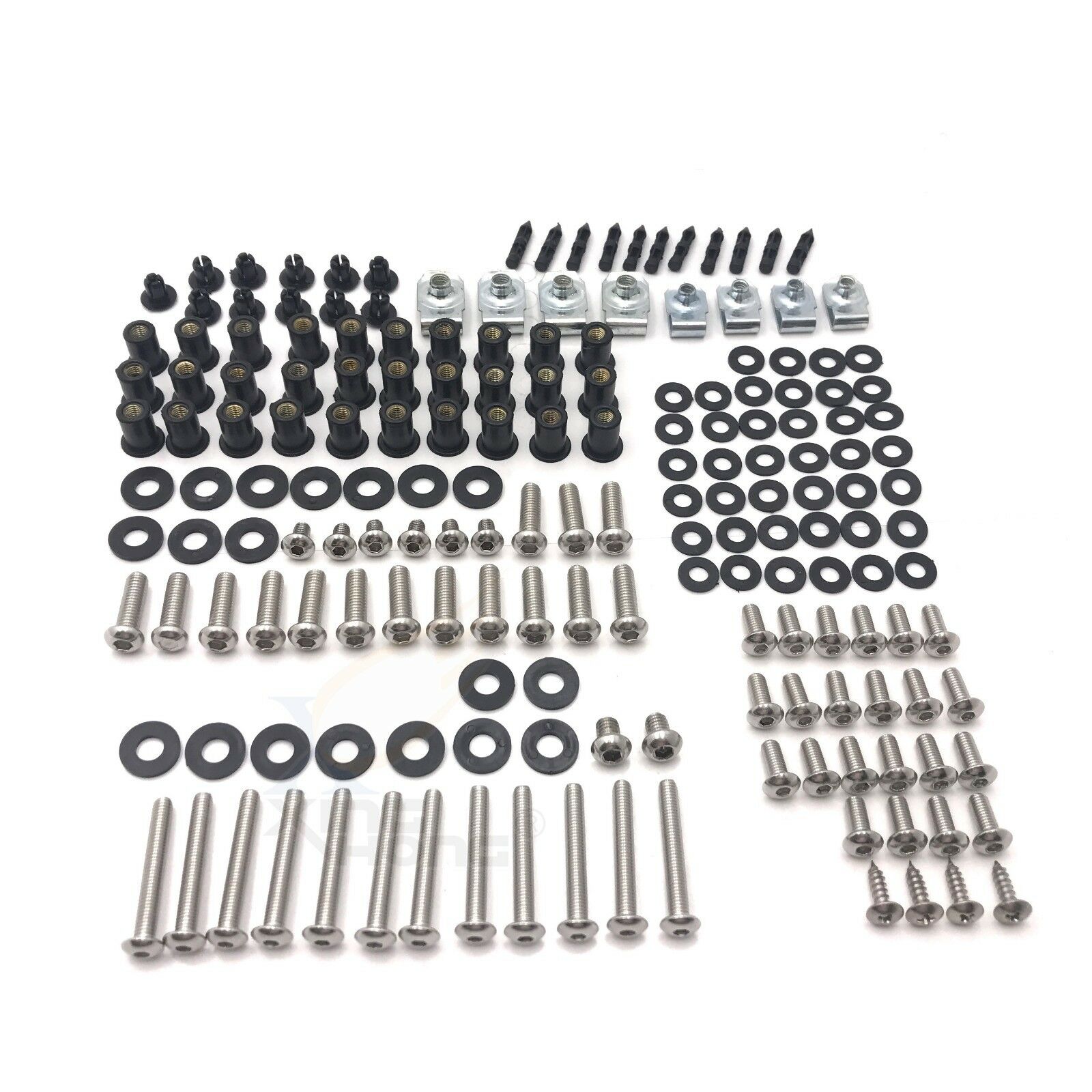 Complete Fairing Bolts Body Screws Kit for KAWASAKI Ninja ZX6R ZX-6R 2007-2008