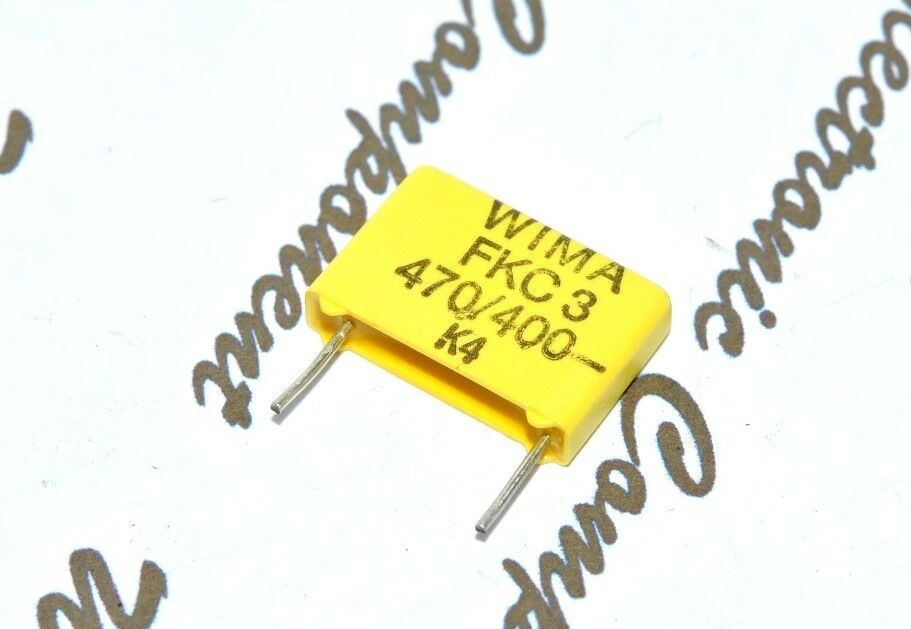 10pcs - WIMA FKC3 470P (470PF) 400V 5% pitch:10mm Polycarbonate Capacitor