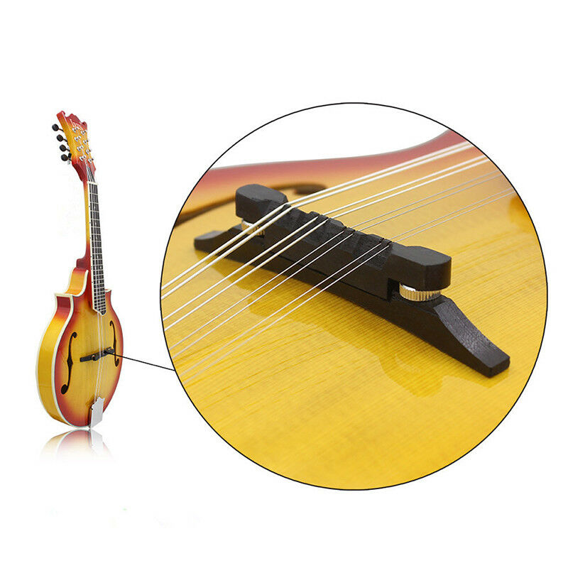Durable Rosewood Guitar Bridge Mandolin Bridge For Guitar Bass Adjustable AU FG