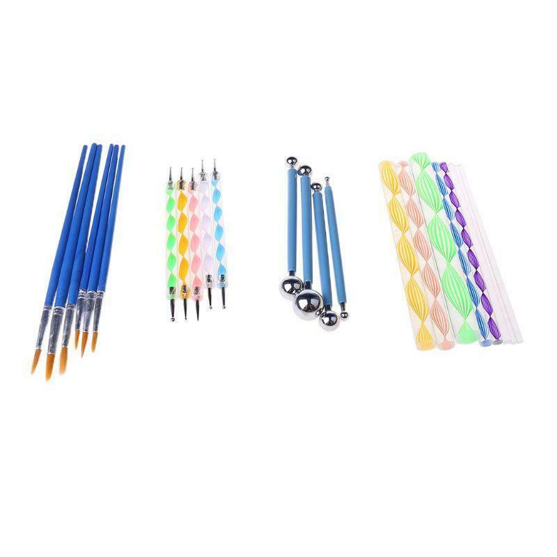 28pcs Mandala Dotting Tools Kit for Painting Rock Stone Pen Art Paint Stencil