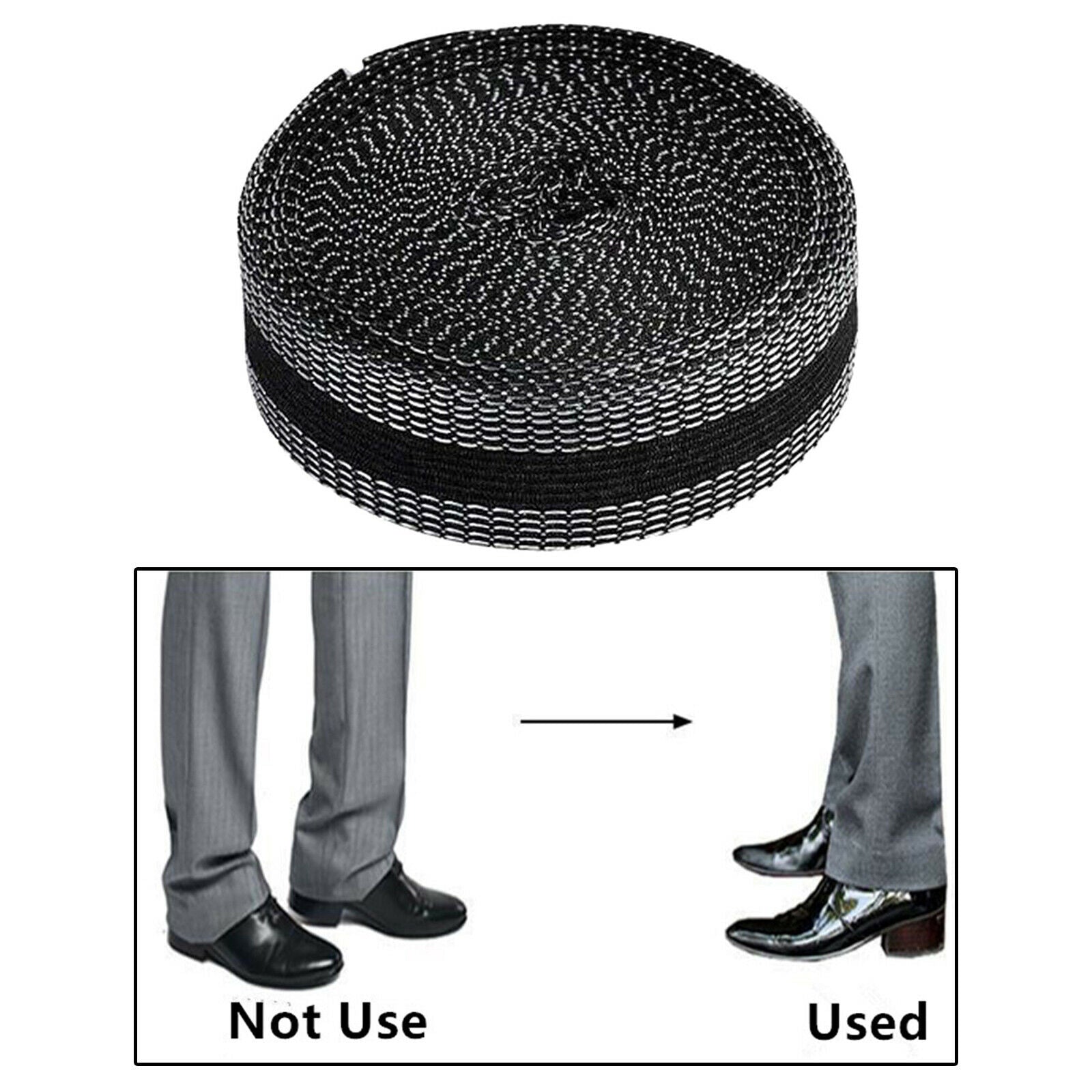 24mm Pants Edge Shorten Self-Adhesive Hemming Tape for Suit Pants Trousers