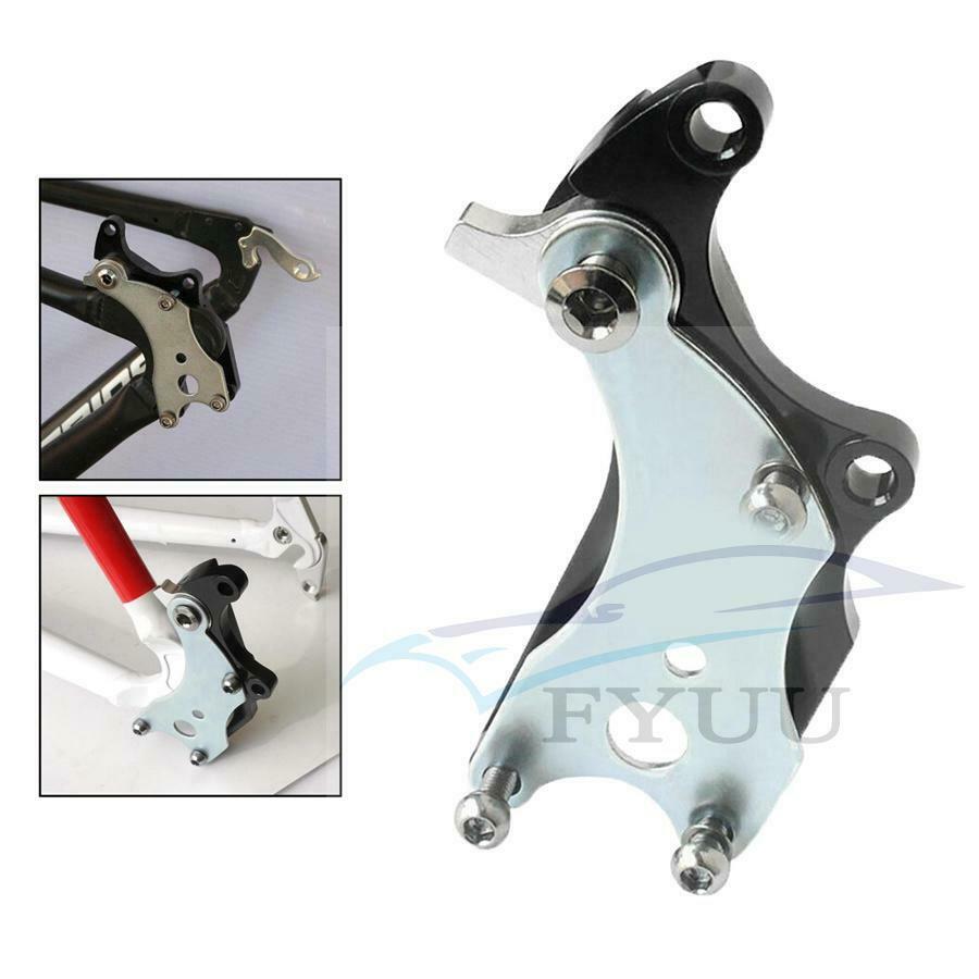 Bike Disc Brake Adapter Sturdy Road Bicycle Caliper Bracket Seat Refit Alloy