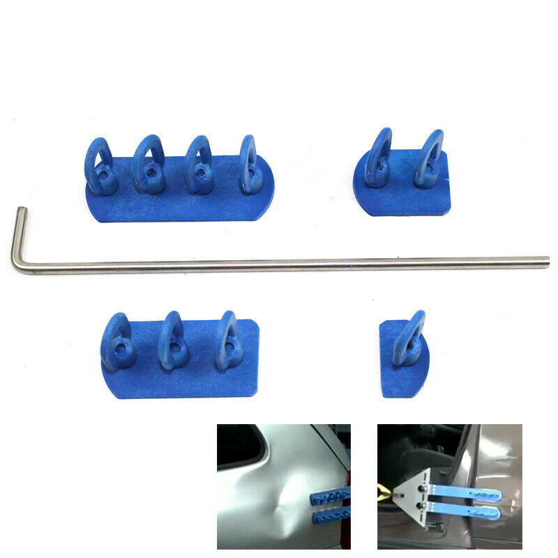 Car Body Sheet Metal Dent Repair Kits Push Hail Puller Tool Kit L-shaped Tie Rod